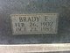  Brady Edgar Hardy