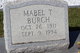  Mabel Tyre “Mae” Burch