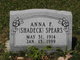 Anna F Shadeck Spears Photo