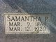  Samantha Rebecca <I>Park</I> Smith