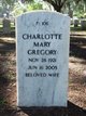 Charlotte Mary Lanzidelle Gregory Photo