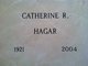  Catherine R. Hagar