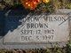  Woodrow Wilson Brown