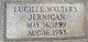  Lucille <I>Walters</I> Jernigan