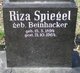  Riza <I>Beinhacker</I> Spiegel