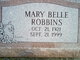  Mary Belle Robbins