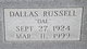 Dallas Russell “Dal” Marshall Photo