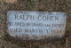  Ralph Cohen