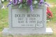  Dolly <I>Grissom</I> Benson