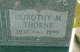  Dorothy Mae <I>Delaney</I> Singleton Thorne