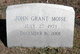  John Grant Moise