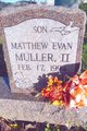 Matthew Evan Muller II Photo