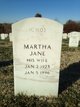  Martha Jane Shucart