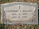  Katherine S. <I>Waclawek</I> Wallace