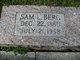  Samuel Louis “Sam” Berg