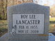 Roy Lee Lancaster Photo