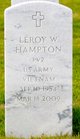  Leroy Wilson Hampton Jr.