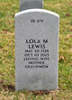 Lola Moss Lewis Photo