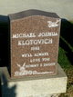  Michael Joshua Klotovich