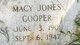  Macy <I>Jones</I> Cooper