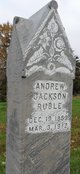  Andrew Jackson Ruble