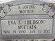  Eva Elois <I>Hudson</I> McClain