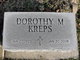 Dorothy Margaret <I>Duker</I> Kreps