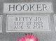 Betty Jo Anderson Hooker Photo