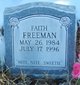  Faith Freeman