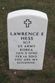 Lawrence E “Larry” Hess Photo