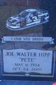 Joe Walter “Pete” Hipp Photo