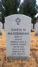 2LT Zaven Noobar “Doc” Masoomian