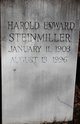  Harold Edward Steinmiller