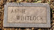  Annie Whitlock