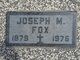  Joseph M. Fox