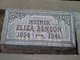 Elizabeth B “Eliza” <I>Hiser</I> Benson