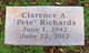 Clarence A “Pete” Richards Photo