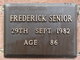  Frederick Senior