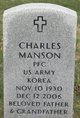 Charles Manson Photo