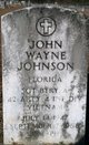 Sgt John Wayne Johnson