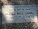  Walter Paul Adams