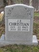  Joseph Edward “Joe” Christian