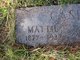  Martha “Mattie” <I>Carmichael</I> Gaslin