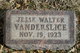  Jesse Walter Vanderslice