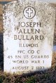 PFC Joseph Allen Bullard