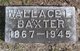  Wallace Emery Baxter