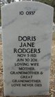 Doris Jane Rodgers Photo