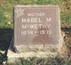  Mabel Miria <I>Miller</I> McWethy