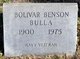  Bolivar Benson Bulla
