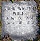 John Walter Wolff